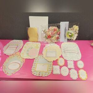 Anna Griffin Easel Card Kit.  Makes 10 Cards.  Mother Easter Birthday Friend 175